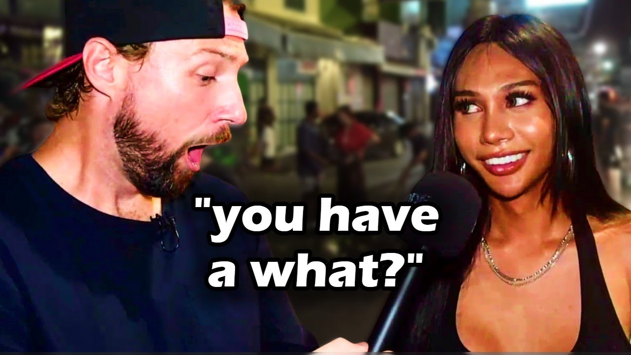 Flirting with Ladyboys gets hard…