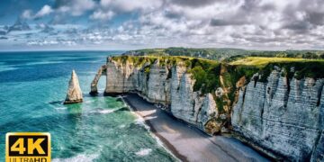 6 hours Fantastic VIews of the Earth 4K with Relaxation Music