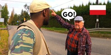 How Do Polish Villagers React To a Black Foreigner? (Social Experiment)