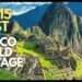 15 BEST Unesco World Heritage Sites | 4K Travel Video