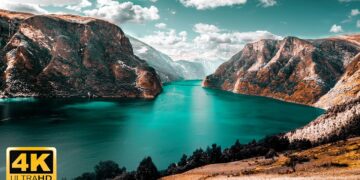 6 hours Magnificent Views of the Earth 4k with Relaxation Music