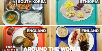 What School Lunch Looks Like Around The World | Around The World | Food Insider