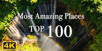 Most Amazing 100 Places on The Earth 4K