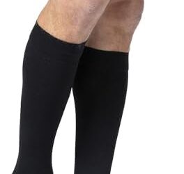 SIGVARIS Men’s DYNAVEN Closed Toe Calf-High Socks 20-30mmHg