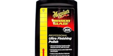 Meguiar’s M20508 Mirror Glaze Ultra Finishing Polish – 8 Oz Bottle