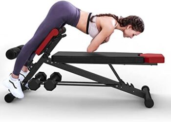 Finer Form Multi-Functional Gym Bench for Full All-in-One Body Workout – Versatile Fitness Equipment for Hyper Back Extension, Roman Chair, Adjustable Situp, Decline, Flat Bench