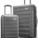 Samsonite Omni 2 Hardside Expandable Luggage with Spinner Wheels, Solid Charcoal, 2-Piece Set (Carry-on/Medium)