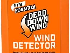 Dead Down Wind Hunting Wind Detector | Odorless Wind Direction Indicator, Longer Range Visibility, Detects Subtle Breezes, No Clumping, Mess Free Formula | Secure Squeeze Bottle | .98 Oz Orange One Size