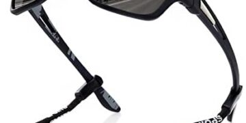 Polarized Sports Sunglasses for Men: UV400 Protection Glasses Womens Wrap Around Goggles for Driving Fishing