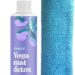 ASUTRA Yoga Mat Cleaner Spray (Peaceful Lavender), 4 fl oz – No Slippery Residue, Organic Essential Oils, Deep-Cleansing for Fitness Gear & Gym Equipment, Microfiber Towel Included