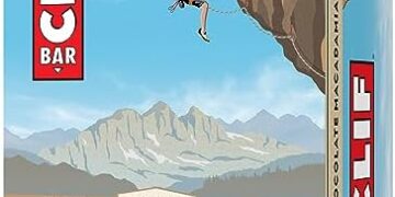 Clif Bar – White Chocolate Macadamia Nut Flavor – Made with Organic Oats – 9g Protein – Non-GMO – Plant Based – Energy Bars – 2.4 oz. (12 Pack)