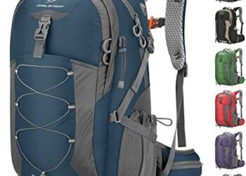 Maelstrom Hiking Backpack,Camping Backpack,40L Waterproof Hiking Daypack with Rain Cover,Lightweight Travel Backpack,Blue