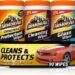 Armor All Protectant, Glass and Cleaning Wipes, Wipes for Car Interior and Car Exterior, 30 Count Each (Pack of 3)