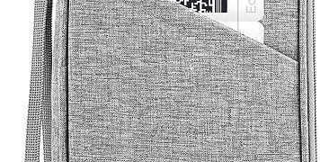 Passport Holder Family, Women Rfid Blocking Passport Wallet, Travel Essentials Premium Wallets, Waterproof Passport Holders Bag for Men Traveling, Travel Document Organizer Credit Cards Case